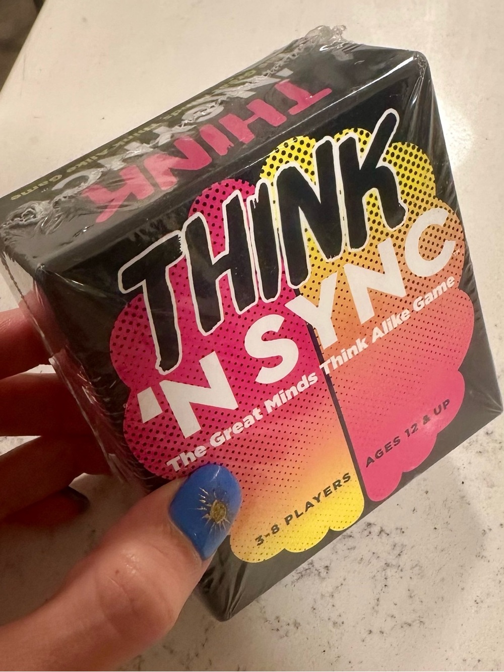 Think 'N Sync Party Game - Pink & Yellow Gradient Box